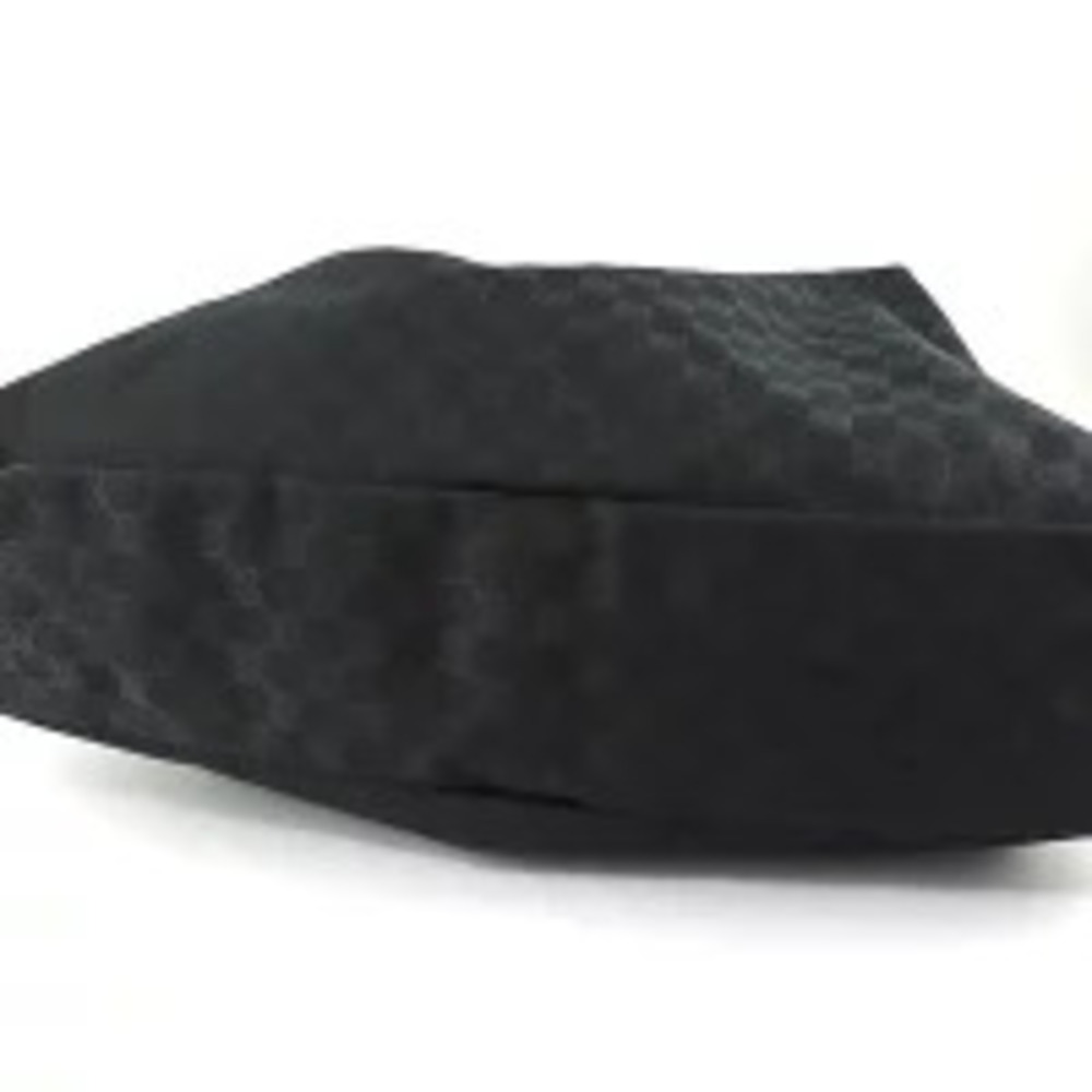 Gucci Horsebit Handbag Hobo Bag GG Canvas Black - Picture 2 of 9